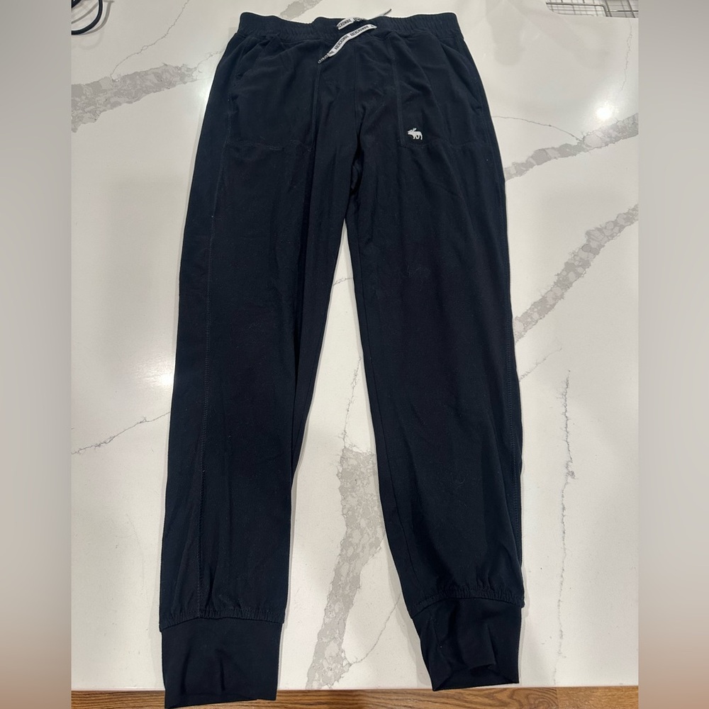 Abercrombie Kids Black Joggers